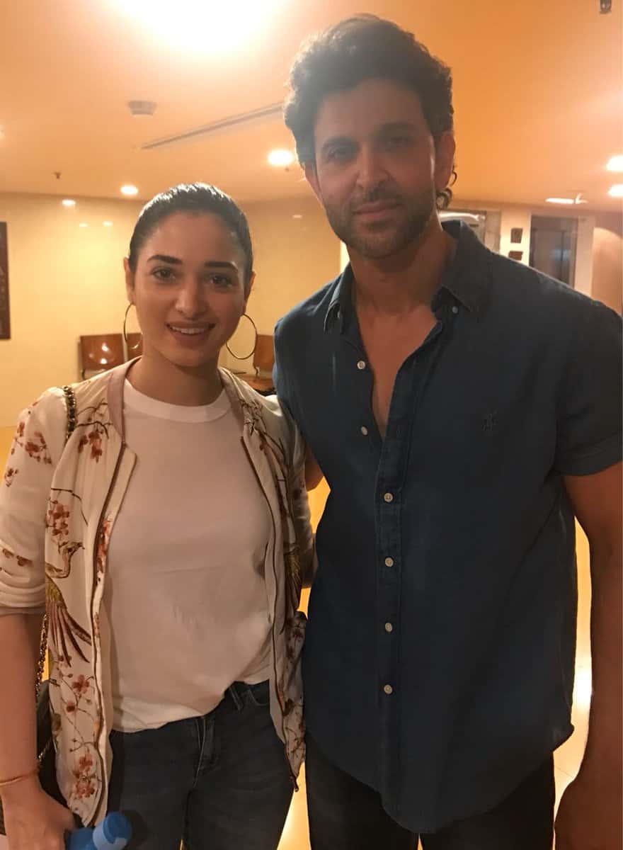 Tamannaah bhatia wants to kiss Hrithik roshan