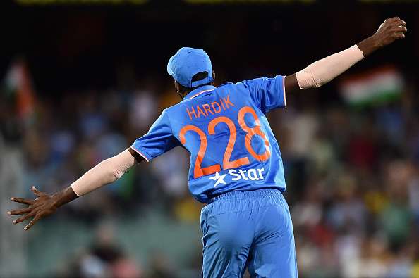 Hardik Pandya Jersey number 228