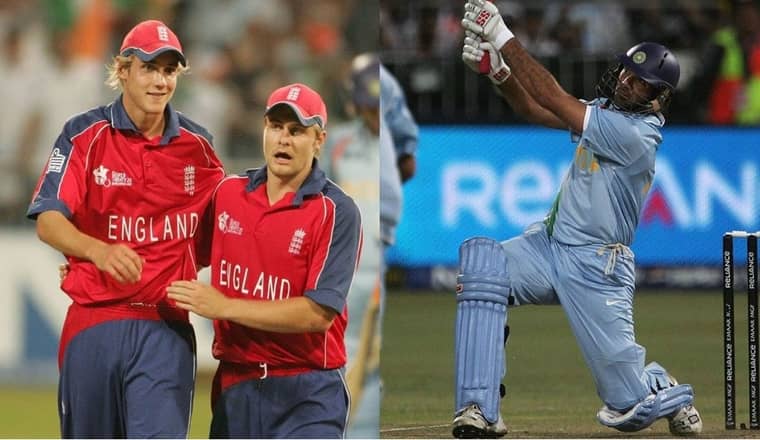 Stuart Broad Yuvraj Singh 6 sixes