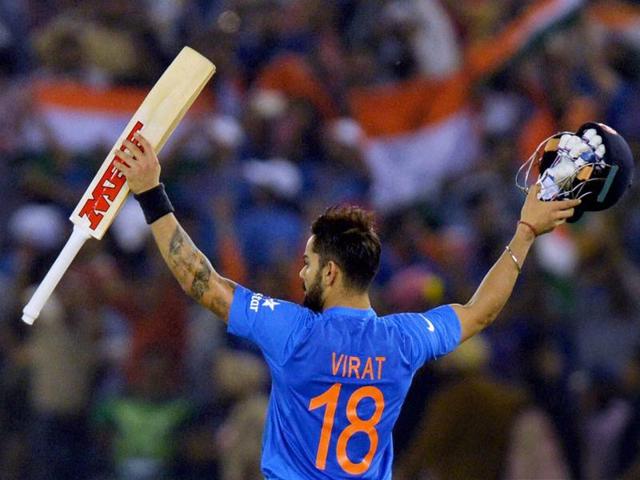 Virat Kohli jersey number is 18