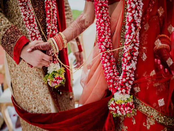 Indian couple gets married