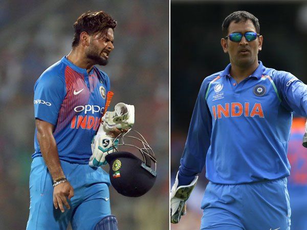 MS Dhoni Rishabh Pant