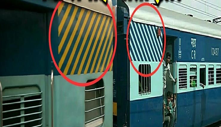 meaning of lines on the train
