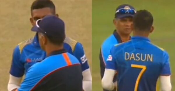 Rahul Dravid Told Dasun Shanaka On Field During The 3rd ODI 600x314 1