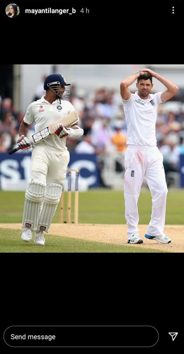 Mayanti Langer Instagram Story