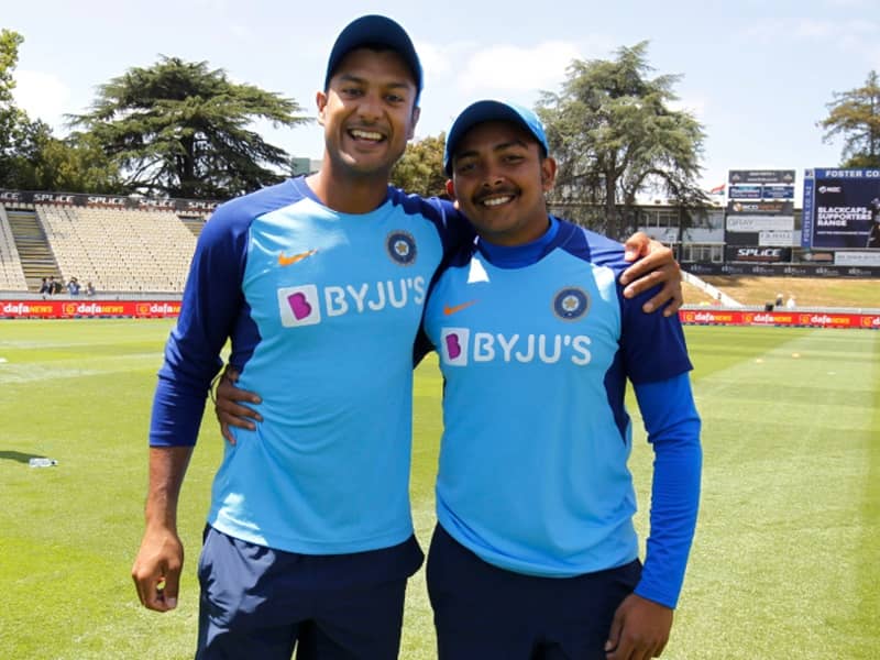 Mayank Agarwal Prithvi Shaw