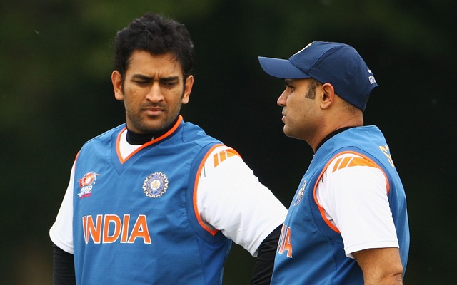 MS Dhoni Virender Sehwag