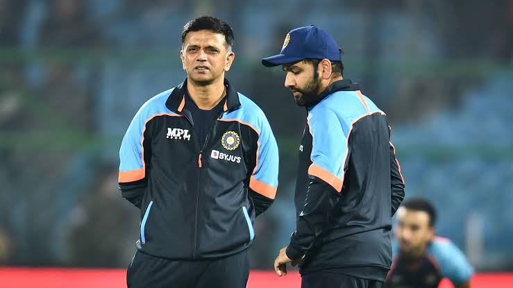Rahul Dravid Rohit Sharma