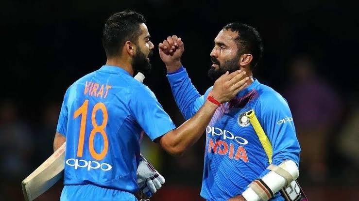 Virat Kohli Dinesh Karthik