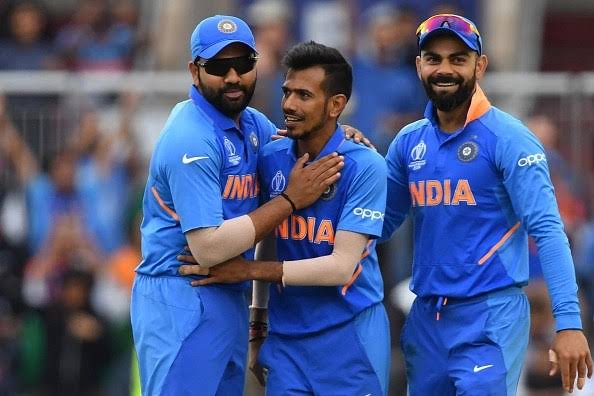 Rohit Sharma Virat Kohli Yuzvendra Chahal